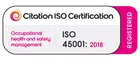 Citation ISO Certificate